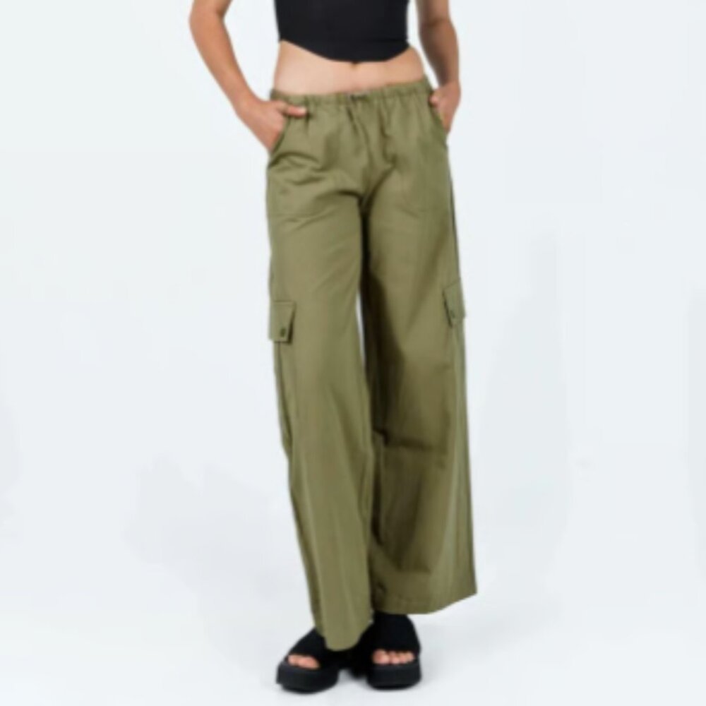 Princess Polly - Mackey Cargo Utility Pants Khaki